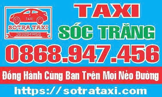 Taxi Sóc Trăng - Tp Cần Thơ 0868.947.456