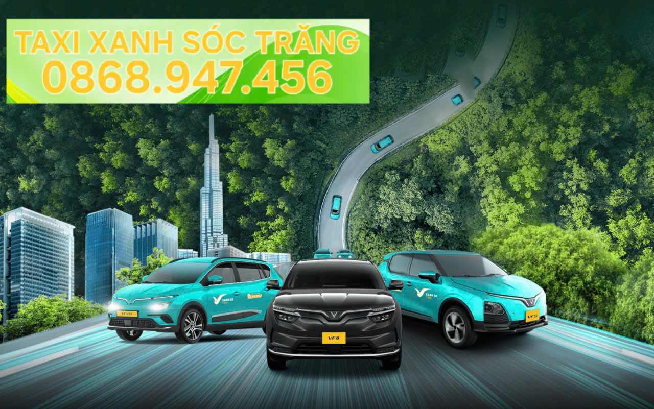 Taxi Xanh Sóc Trăng 0868.947.456